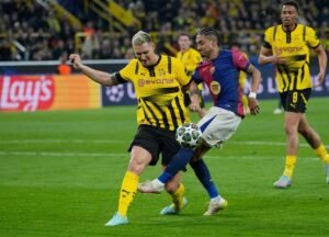 أهداف مباراة برشلونة وبوروسيا دورتموند