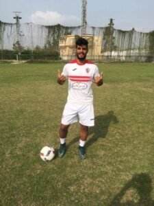 إبراهيم شيكا لاعب الزمالك