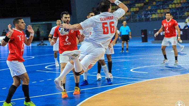موعد مباراة الأهلي والزمالك في نهائي كأس مصر لليد والقناة الناقلة