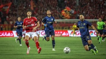 أهداف مباراة الأهلي وسيراميكا كليوباترا في دوري نايل