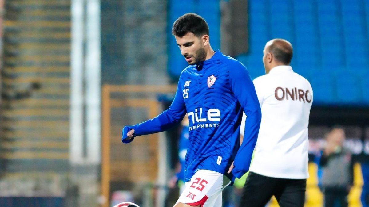 أول ظهور لـ زيزو في مران الزمالك قبل مواجهة البنك الأهلي